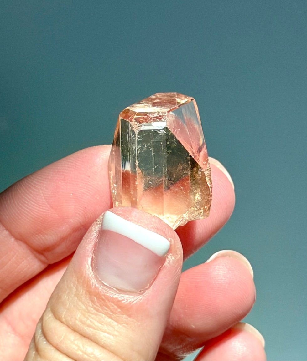 Thumbnail: 0.8”, 66ct. Raw Imperial Topaz with Clarity
