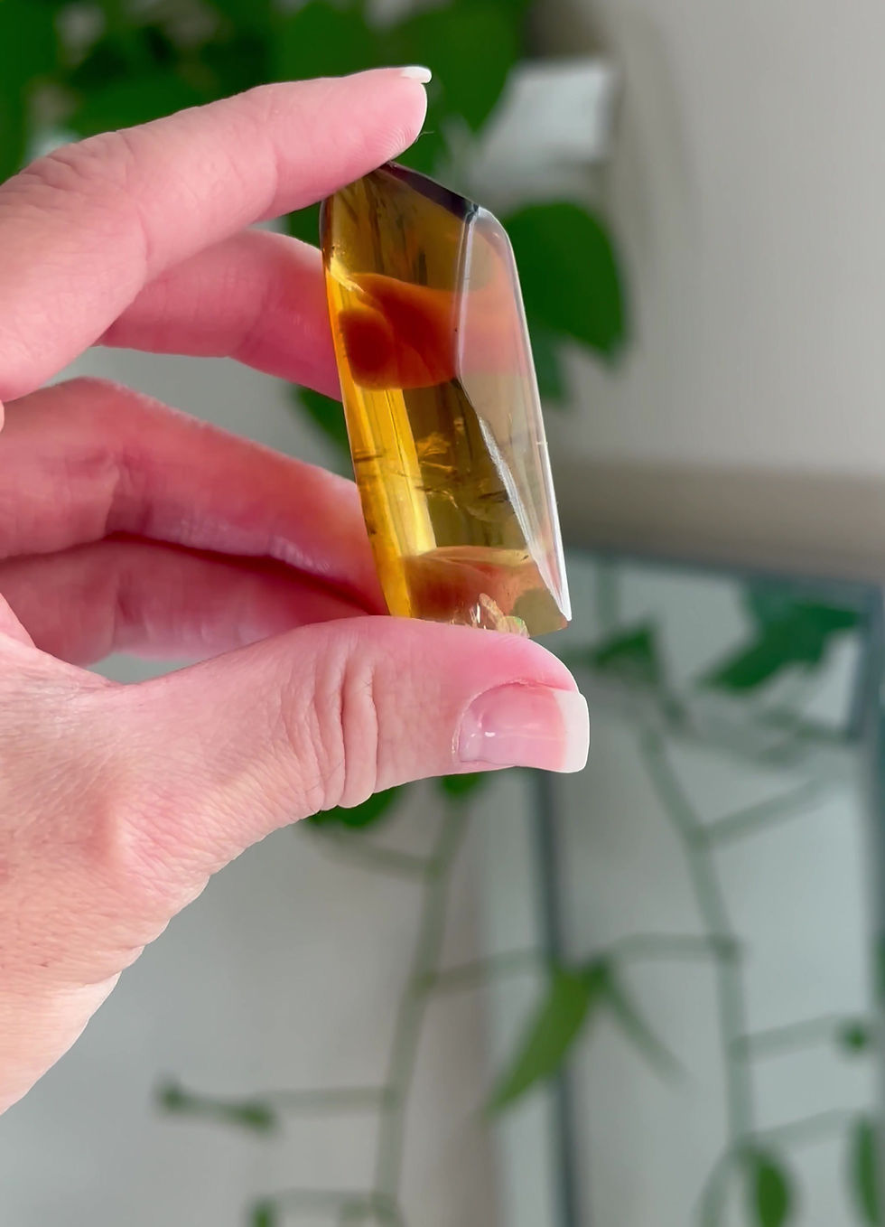 Thumbnail: 2.2” High Quality Cognac Citrine Point  - Zambia 