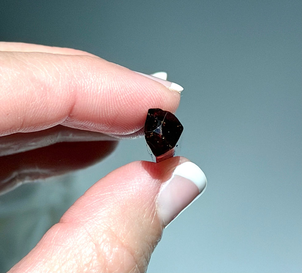 Thumbnail: 1.25” , 4g High Quality BI-Color Tourmaline Bar - Cruzeiro Mine, Brazil