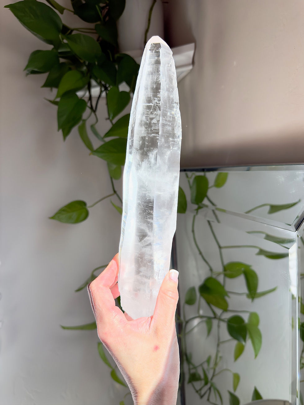 Thumbnail: 11.0”,  RARE Diamantina Laser Quartz Point - Diamantina Region, Brazil