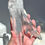 Thumbnail: 6.4” DT Tantric Twin Lemurian Quartz,  Deep Linear Ridges, and  Blue Needles