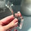 Thumbnail: 3.9”, DT Black Tourmaline Phantom Lemurian Quartz Point with Linear Ridges