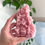 Thumbnail: 5.0” High Quality Pink Halite Cluster - Cleansing and Balancing - Searles Lake