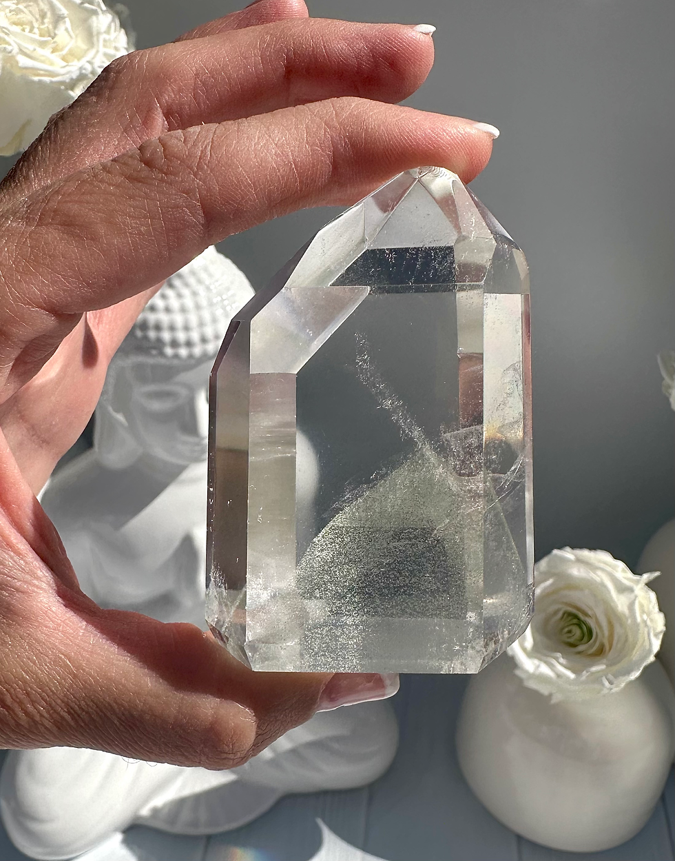 Thumbnail: 2.8” 3D PHANTOM Free Standing Quartz Point  - Brazil 