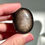 Thumbnail: 1.3” Rare Bronze Sapphire Palm Stone - India