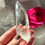 Thumbnail: 3.5” DT Colombian Lemurian Quartz Point with Self-Healing and Rainbow - Peña Bla