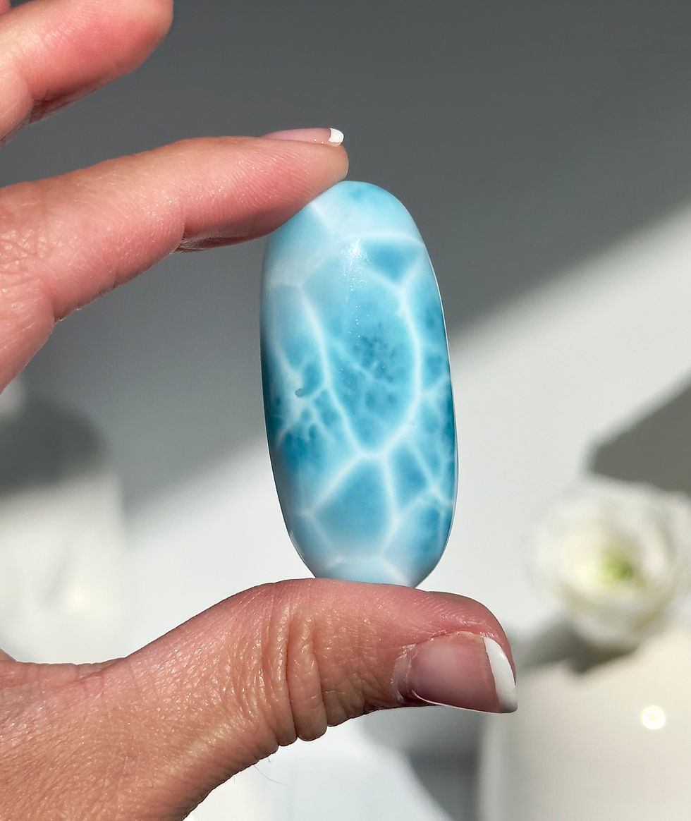 Thumbnail: 1.9” AAA Mesmerizing Larimar - Dominican Republic