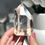 Thumbnail: 2.5"  RARE Quartz Point with XL Manifestation Crystal Inclusion and Isis Face 2.