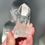Thumbnail: 2.8” Silver Quartz Point w/ Deep etchings, Companion Crystals