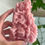 Thumbnail: 5.0” High Quality Pink Halite Cluster - Cleansing and Balancing - Searles Lake