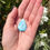 Thumbnail: AA Larimar Tear Drop Dominican Republic
