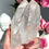 Thumbnail: 5.0” Companion Lemurian Quartz Points with Window and Linear Ridges - Brazil