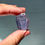 Thumbnail: 0.9” Purple Kunzite Faceted - Heart and Crown Chakra Balance - High Quality -