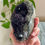 Thumbnail: 5.0” Midnight Purple Stalactite Amethyst Druzy - Uruguay