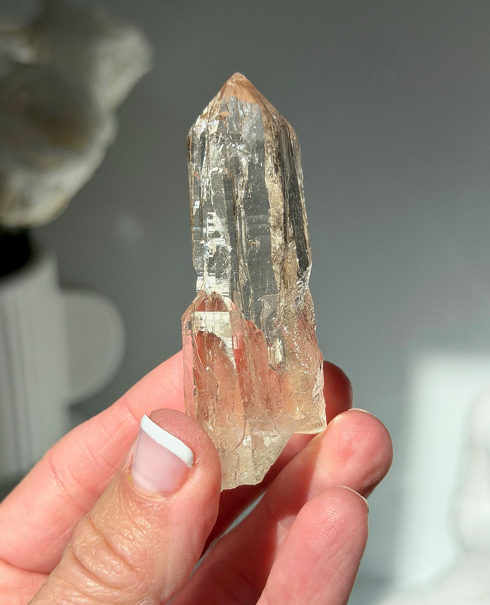 Thumbnail: 2.6”,  RARE Citrine Cathedral Point - Minas Gerais, Brazil