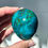 Thumbnail: 2.0”  Chrysocolla Palm Stone - Peru