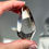 Thumbnail: 2.4” DT Light Smoky Lemurian Quartz Point with Linear Ridges