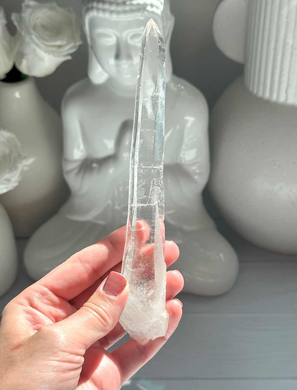 Thumbnail: 6.9” RARE Diamantina Laser Wand  - Brazil 