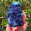 Thumbnail: 3.0” Rare Raw Dazzling Starry Night Azurite Druzy with Malachite