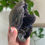 Thumbnail: 5.0” Midnight Purple Stalactite Amethyst Druzy - Uruguay