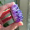 Thumbnail: 2.4” Deep Purple Amethyst Rosette Cluster - Uruguay