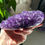 Thumbnail: 5.3” Deep Purple Juicy Amethyst Druzy - Uruguay