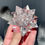 Thumbnail: 2.7” Lemurian Quartz Merkaba with Rainbow - Light Body Ascension - Brazil