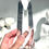 Thumbnail: 6.3” SUPREME QUALITY AND CLARITY Lemurian Quartz Point with Linear Ridges