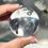 Thumbnail: 48mm Lemurian Crystal Ball with Rainbow  - Brazil