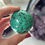 Thumbnail: 156g , 51mm RARE Tibetan Turquoise Sphere