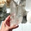 Thumbnail: 6.3” Companion Lemurian Quartz Points Embracing One Another with Record Keepers