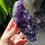Thumbnail: 5.3” Deep Purple Juicy Amethyst Druzy - Uruguay