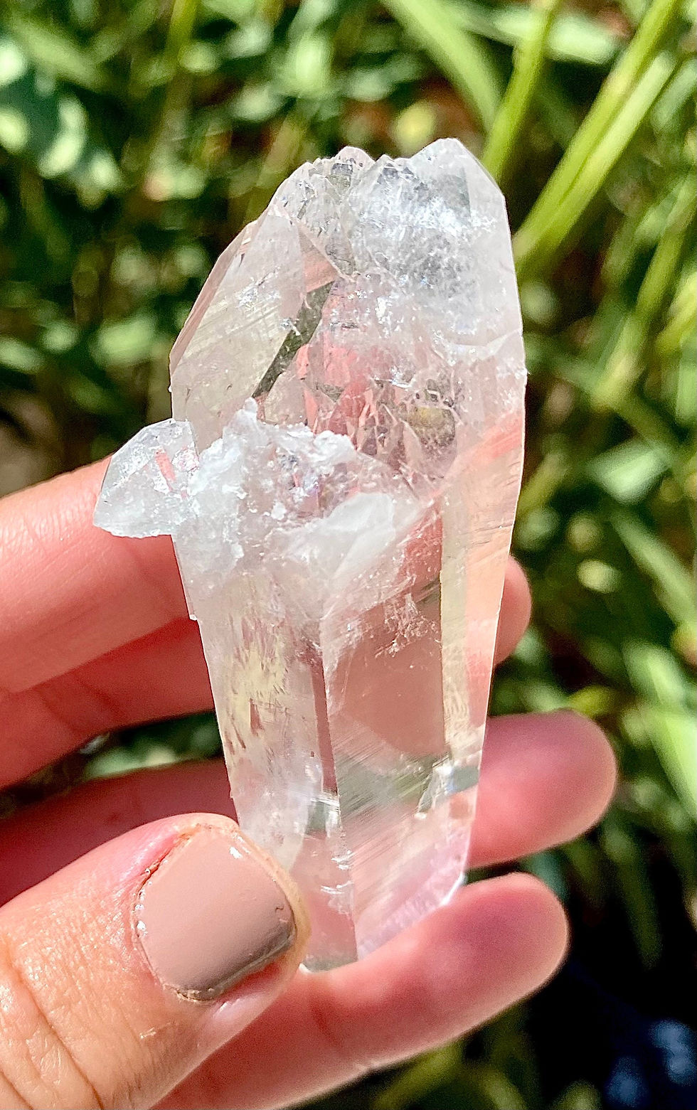 Thumbnail: Self-Healed ET Colombian Lemurian with Record Keeper and Penetrator Crystal
