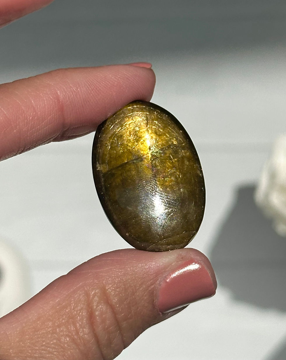 Thumbnail: 1.3” RARE GEM Siderite with Incredible Flash
