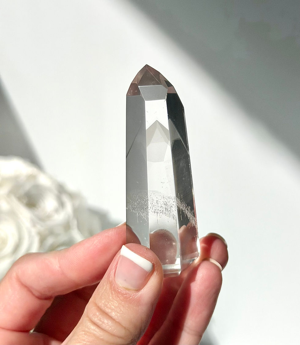 Thumbnail: 2.5” 3D PHANTOM Lemurian Quartz Point - Brazil