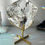 Thumbnail: 7.5” 3kg Faceted Free Form Lemurian Quartz with and Rainbow