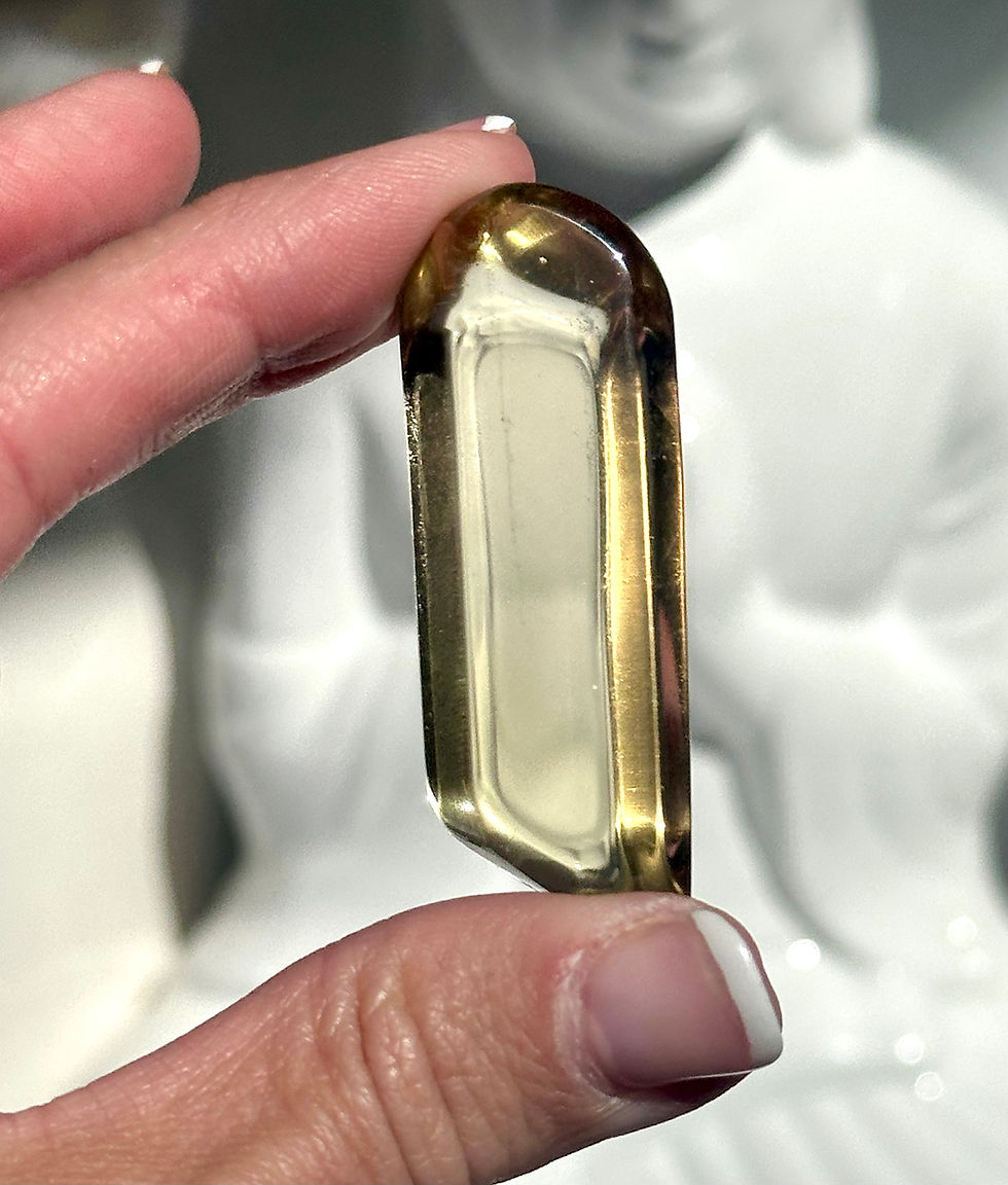 2.0” Citrine Point with Great Clarity - Namibia
