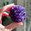 Thumbnail: 2.4” Deep Purple Amethyst Rosette Cluster - Uruguay