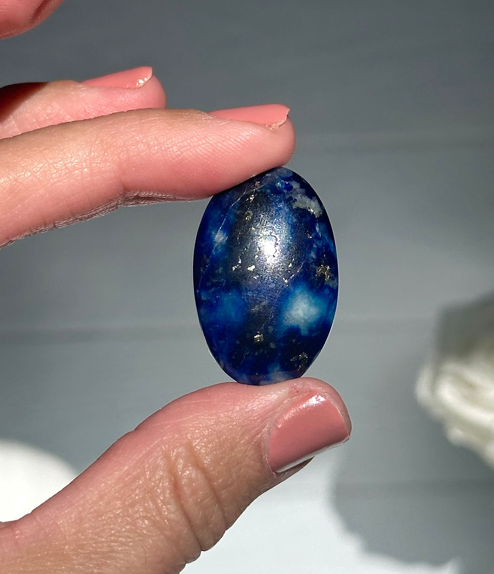 Thumbnail: 8g, 1.25” High Grade Afghanite w/ Pyrite