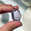 Thumbnail: 0.9” Purple Kunzite Faceted - Heart and Crown Chakra Balance - High Quality -