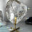 Thumbnail: 7.5” 3kg Faceted Free Form Lemurian Quartz with and Rainbow
