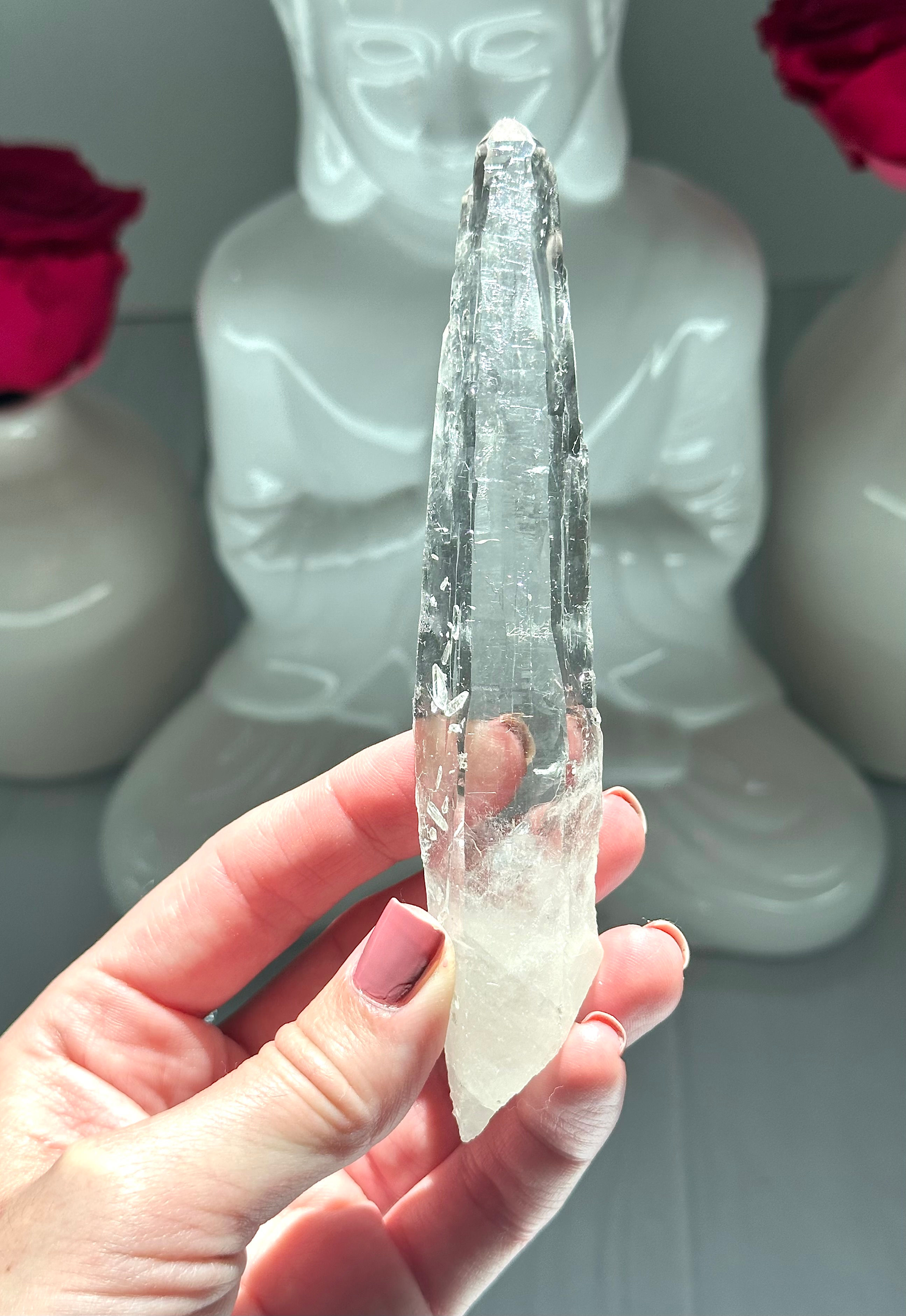 5.2” Starbrary Quartz Point - Diamantina Mine, Brazil