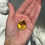 Thumbnail: 1.1” 54ct. Mesmerizing Faceted Citrine Tear Drop - Zambia