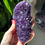 Thumbnail: 5.3” Deep Purple Juicy Amethyst Druzy - Uruguay