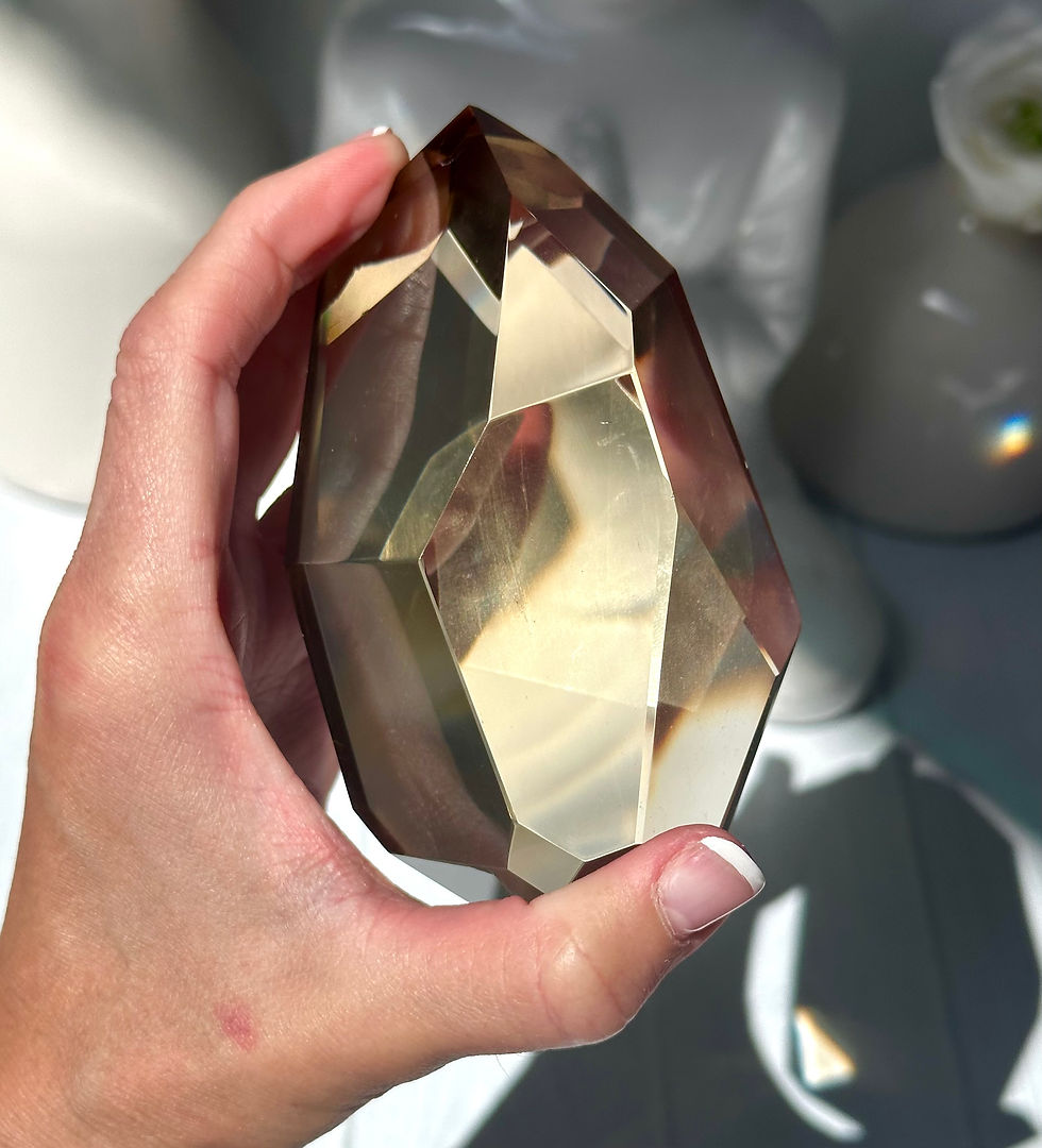 Thumbnail: 4.5” Top Quality Citrine with Amazing Clarity - Brazil