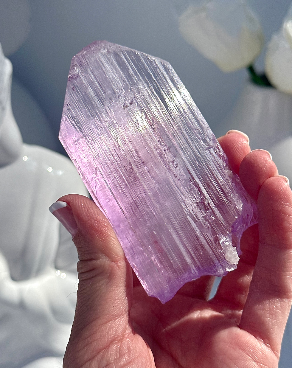 Thumbnail: 3.8”, 170g  RARE High Quality Purple Kunzite Bar - Pakistan