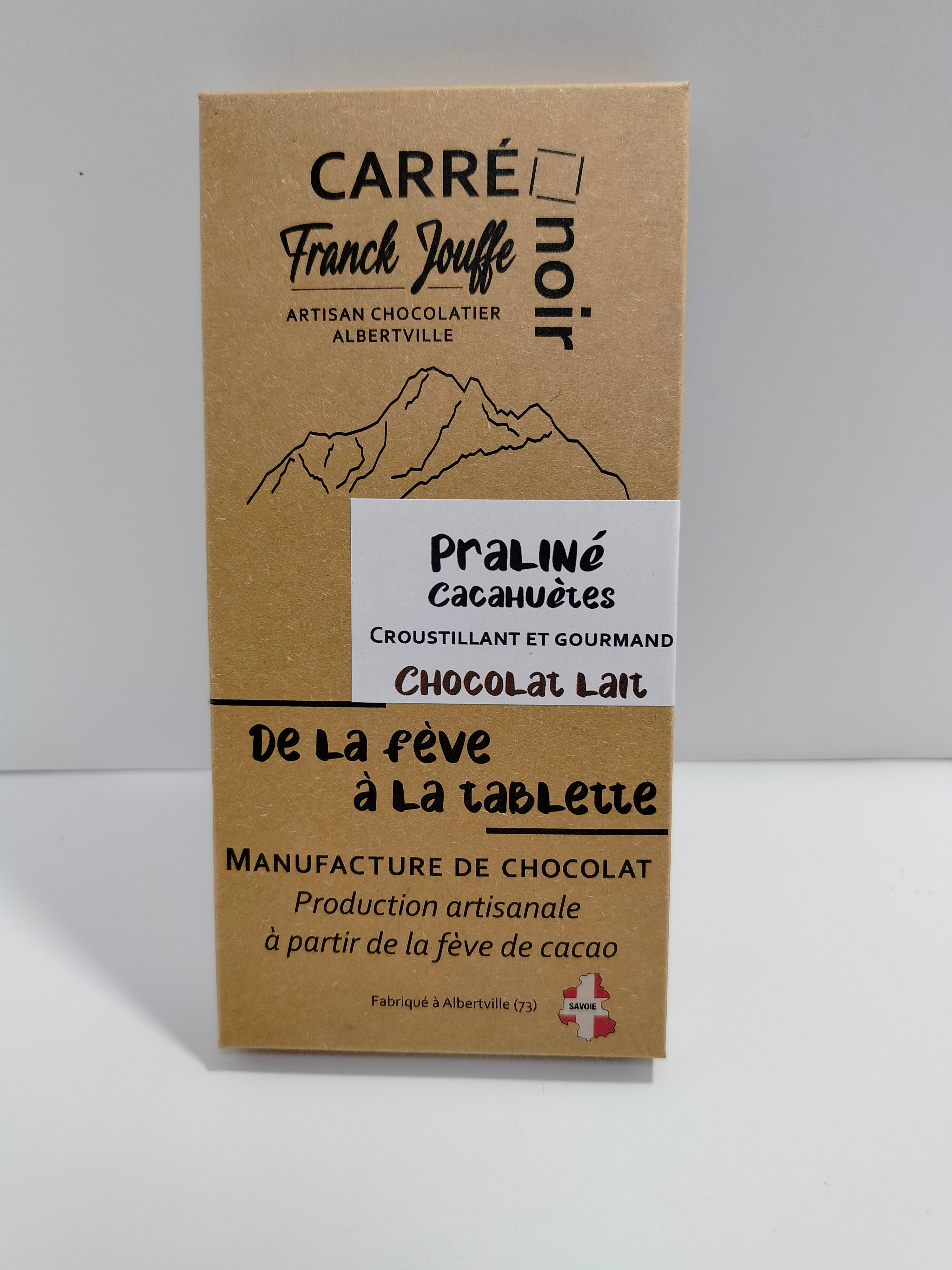 Lait praliné cacahuète