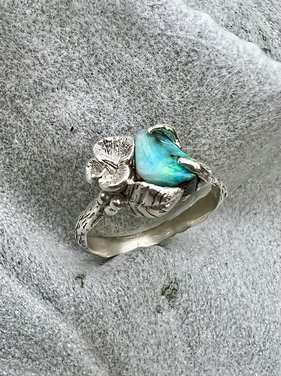 Blossom Opal Ring