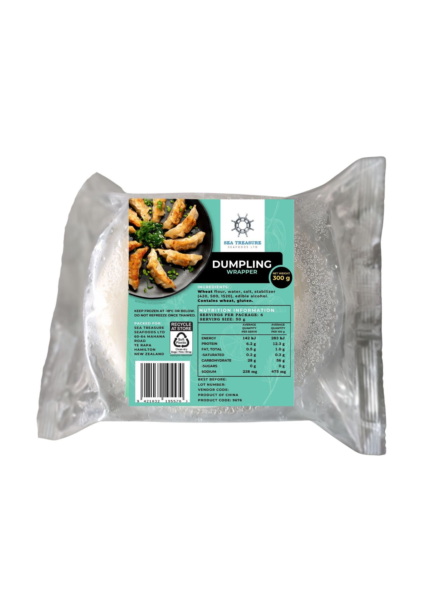 Dumpling Wrapper- 30 x 300g