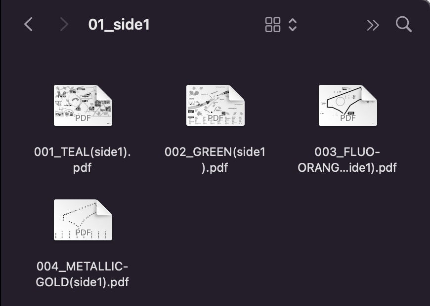 Screengrab of the risograph colour separations in a desktop window
Designer/Illustrator: Peter Morey